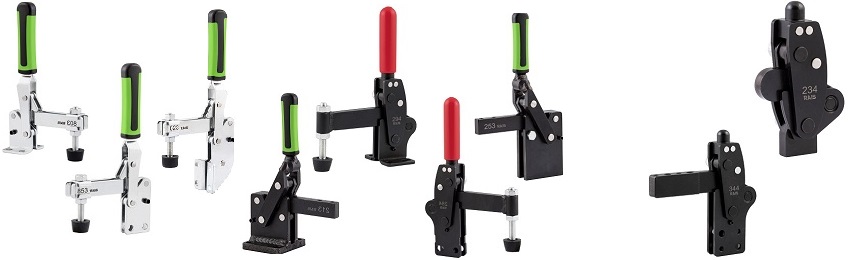 vertical toggle clamp
